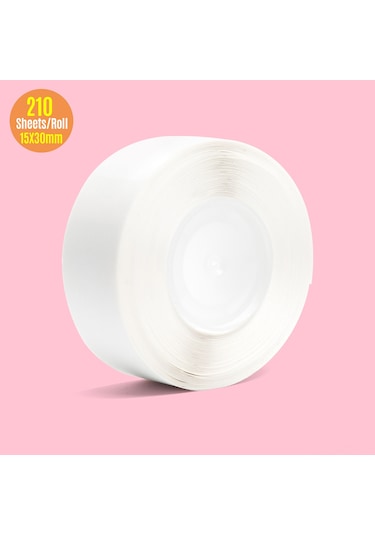 Neevoyu Aibecy 15x30mm 210 Adet Termal Etiket Kağıdı - Suya Ve Yağa Dayanıklı, Otomatik Yapışkan, Phomemo D30 Uyumlu, Ev Ve Ofis Organizasyonu İçin