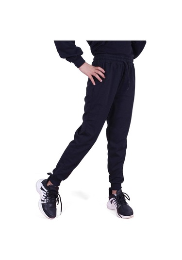 3'lü Karışık Paris Model Kız Çocuk Lacivert-siyah-antrasit Eşofman Altı Çok Renkli