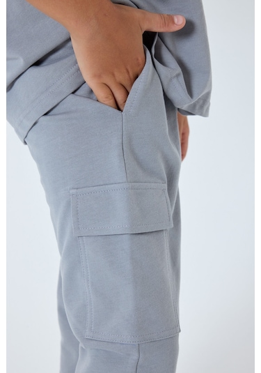 Rolypoly Erkek Çocuk Gri Pijama Takım Rp3766-c-v1
