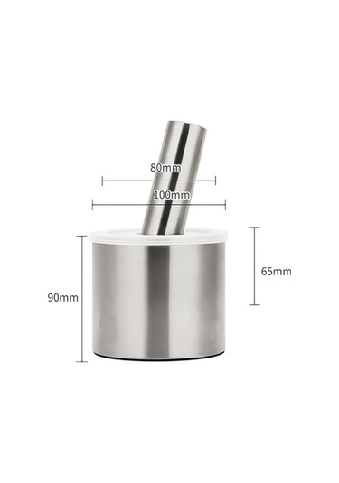 Dancemonkey Cbtx Mutfak 304 Paslanmaz Çelik Sarımsak Ezici Baharat Fasulye Ve Fındık Öğütücü, Düz Şekil Çok Renkli