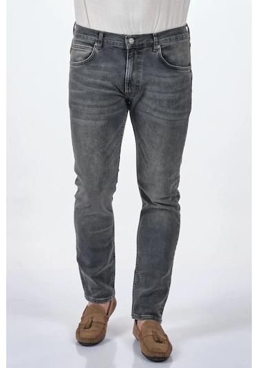 Lee Erkek Kot Pantolon L719053cm Açık Gri