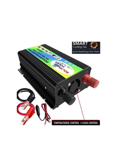 Besthome1 110v 300w Düzeltilmiş Sinüs Dalga Invertör, Taşınabilir Hafif, Kamp Seyahat İçin İdeal