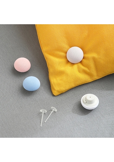 4 Adet Pembe Mantarlı Yorgan Tutucu Macaron Kaymaz Yorgan Battaniye Ekleme Klipsi Kilidini İçin Bir Anahtar Ev Gereçleri 47119767