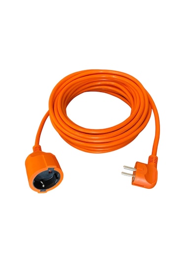 Alkan 3g 1.5 Mm² 2200w Profesyonel Uzatma Kablosu %100 Bakır Turuncu 5 Metre 5