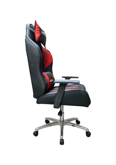 Oyuncu Koltuğu Basic Krom Ayak Kırmızı Renk
