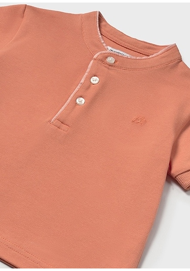 Mayoral Erkek Bebek Polo Mandarin Yaka Tişört Çok Renkli
