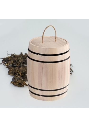 Pazly Suntek Çay Kutusu Hediye Kavanozu - Kozmetik, Ekmek Saklama Bej Diğer