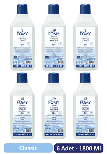 Fomy Standart Köpük Sabun 6 x 1800 ML