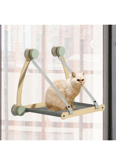 Suntek Kedi Pencere Levrek Yıkanabilir Sağlam Tırmanma Gri