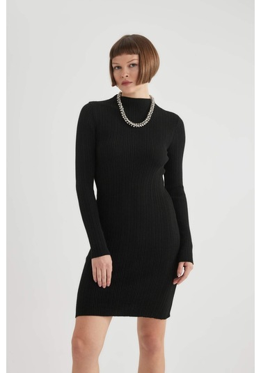 Defacto Fitted Elbise C1287ax23wnbk27