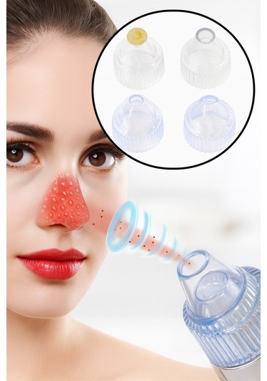 Vakumlu Akne Gözenek Temizleyici & Siyah Nokta Ve Yağ Temizleyici - Sarjlı