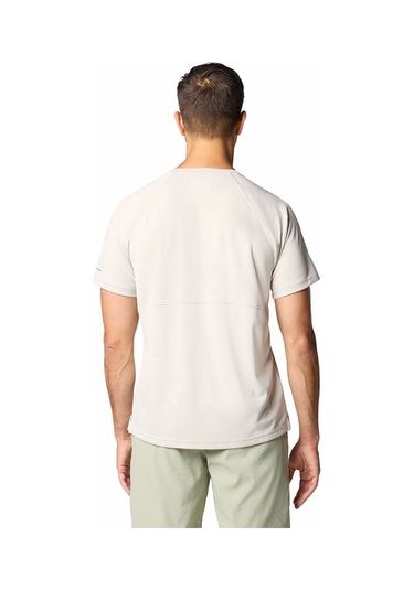 Columbia Ao0944 Alpine Chill Pro Ss Crew Erkek T-shirt-29962 Bej