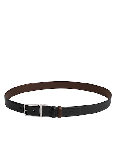 Pierre Cardin Çift Yönlü Deri Kemer En 3,5cm Pc-cift01 Siyah - Lacivert