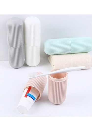 Seyahat Tipi Diş Macunu ve Fırçası Saklama Kabı Diğer