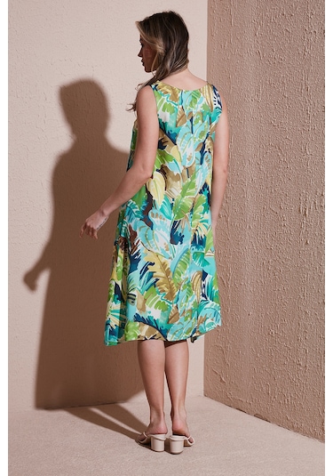 Fashion Friends Bayan Elbise 25y0630k1 Mavi Mavi Fashion Friends Bayan Elbise 25y0630k1 Mavi Mavi