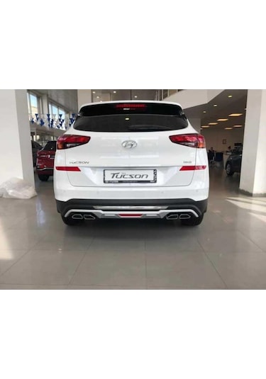 Hyundai Tucson Ön Arka Tampon Koruması Difüzör Kalın Tip 2018-2021 Arası Uyumlu