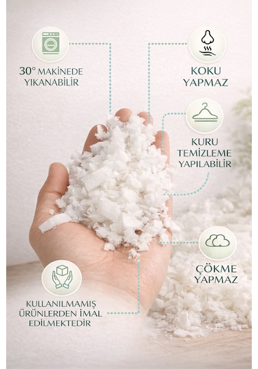 5 Kg Kırpıntı Sünger Yatak Ve Yastık Dolum Maddesi