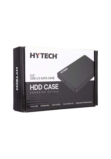 Hytech Hy-hdc21 2.5" Siyah Hdd Kutusu, Usb 2.0 Sata