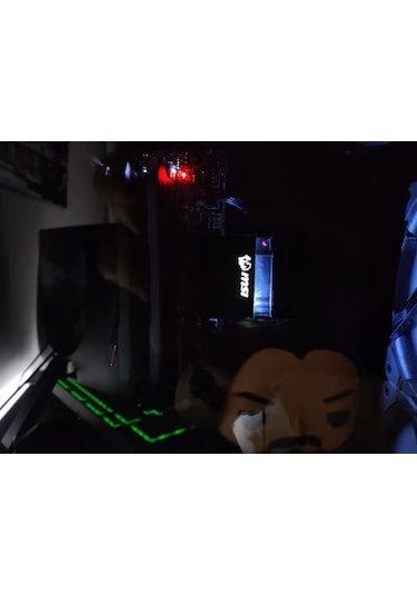 Msı Loglolu Atx Güç Kaynağı 24 Pin Işıklı Konnektör Başlık