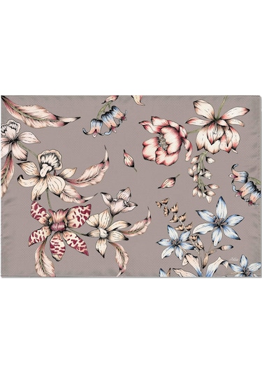 Şah Amerikan Servis 6'lı Set - 50 x 35 CM N11.434 Çok Renkli