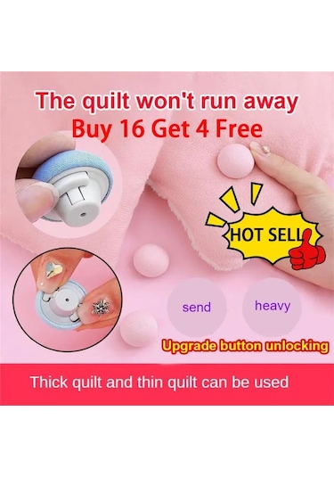 Gri 4 Adet-yorgan Çarşaf Yorgan Klipsi Kaymaz Battaniye Tokaları Nevresim Anti-run Artefakt Çok Fonksiyonlu Yorgan Sabitleme Klipsi Sabitleyici