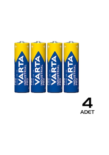 Varta Endüstriyel Pro Alkaline Aa Kalem Pil 4'lü Paket