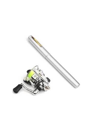 Dancemonkey Katlanabilir Teleskopik Olta Kamışı Makina Seti - Kompakt Mini Spin Olta Takımı