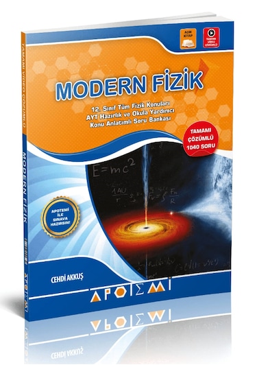 Apotemi Yayınları Modern Fizik Konu Anlatımlı Soru Bankası