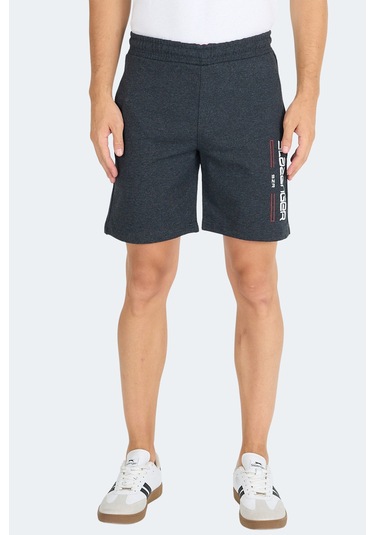 Slazenger Nebo I Erkek Cepli Koyu Gri Şort Koyu Gri