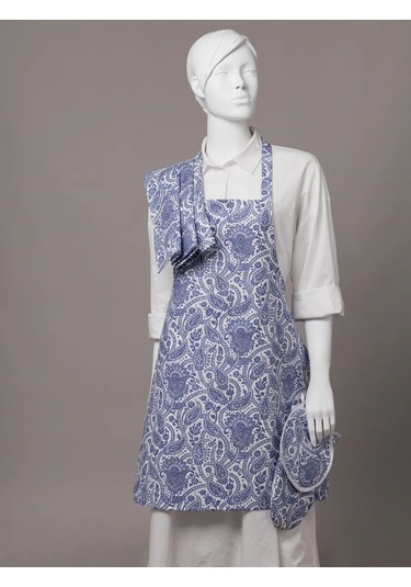 Rukavica "perso" Mutfak Seti, Hasır Mutfak Önlüğü İle Birlikte 364986138 Beyaz