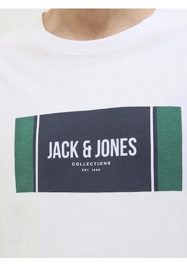 Erkek Gögüs Logo Baskili Tisört - Hayato - 12278508 WHITE