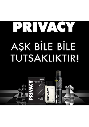 Privacy Man Addiction 48H Erkek Sprey Deodorant 6 x 200 ML