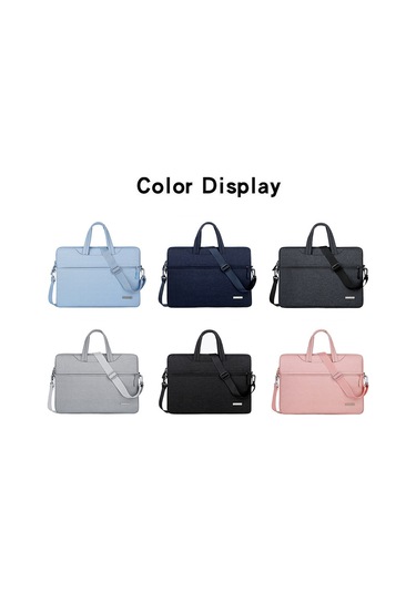 Çanta Laptop Çantası Güç Çantası İle İç Çanta, Boyut: 14 İnç Mavi Siya