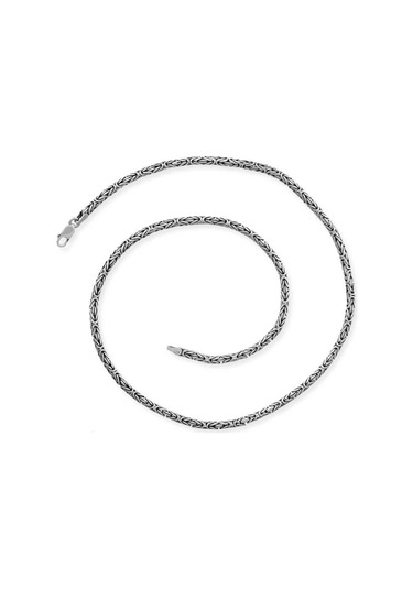 Lucky Life 925 Ayar Gumuss Kral Zincir - 6 Mm Yuvarlak Gümüş