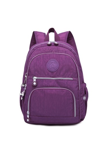 Sones Sırt Çantaları Okul Sırt Çantası Genç Kızlar İçin Kadın Dizüstü Bilgisayar Seyahat Çantası, Boyut: 27x13x37cm T1368 Mor Diğer