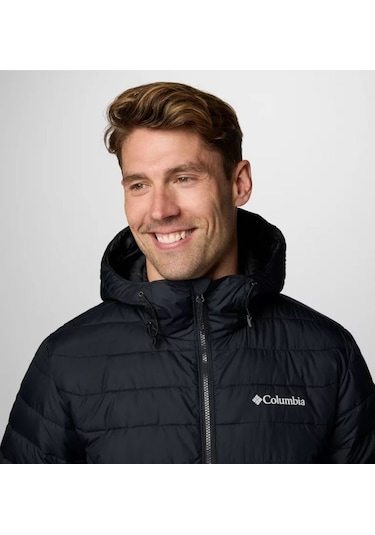 Columbia Men's Powder Lite Iı Hooded Erkek Mont Wo6272 001