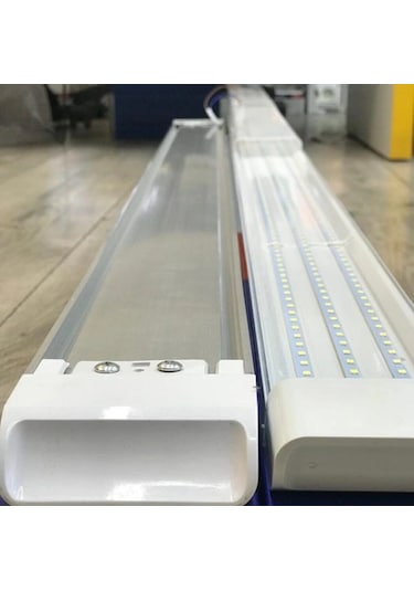 Noas 80w 6500k Beyaz Işık 120 Cm Etna Bant Armatür 2 Adet Beyaz