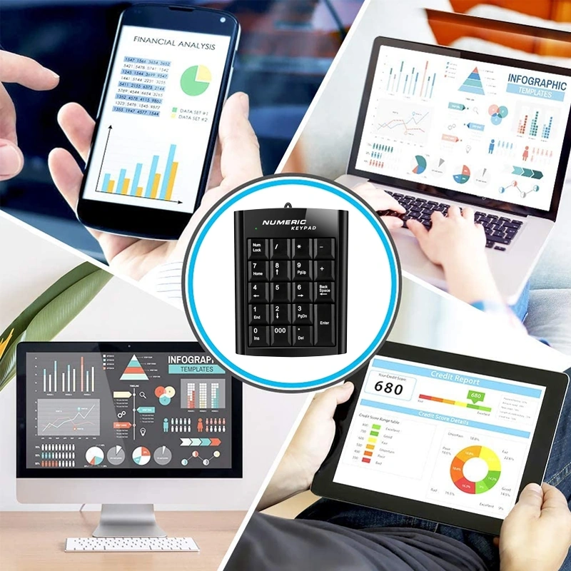 Sones 19 Tuşlu Mini Usb Sayısal Klavye