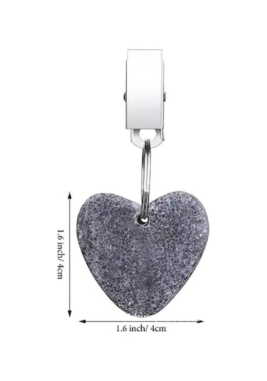 Gri-4 Adet/takım Masa Örtüsü Ağırlıkları Mermer Taş Masa Örtüsü Sabitleme Klipsi Tutucu