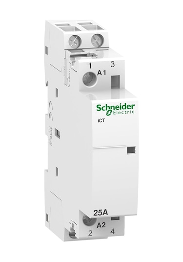 Schneider  Acti9 İct 1x25a Monofaze Sessiz Kontaktör