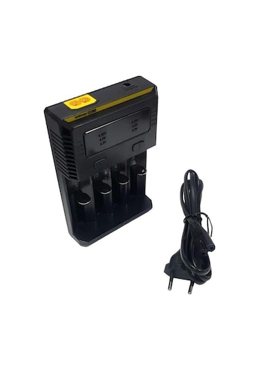 Nitecore İ4 İntelli Charger Li-ion Universal Pil Şarj Cihazı 4lü