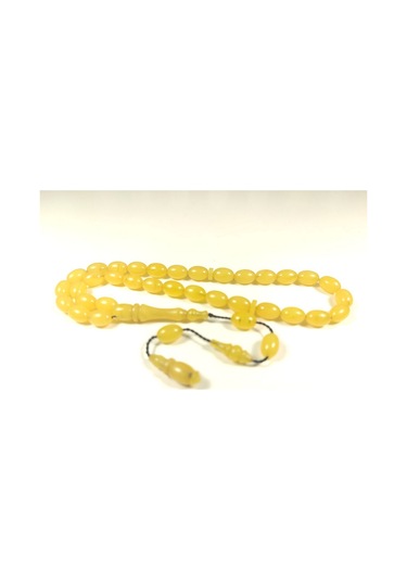 Başka Yerde Yok Abdullah Başkale Usta Eseri Bilek Boy Çift Cila Sıkma Kehribar Sertifikalı 5883