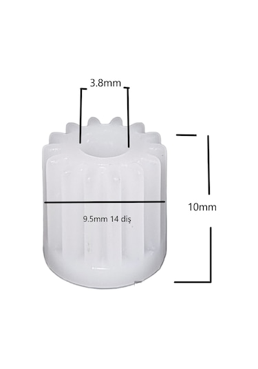 Fakir Uyumlu Sms410 Blender Çırpıcı Dişli Kutusu Mil Dişlisi