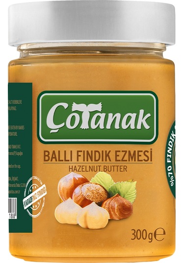Çotanak Ballı Fındık Ezmesi 300 G