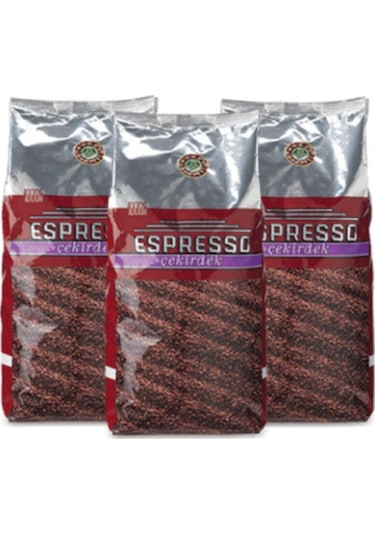 Kahve Dünyası Espresso Çekirdek Kahve 3 x 1 KG