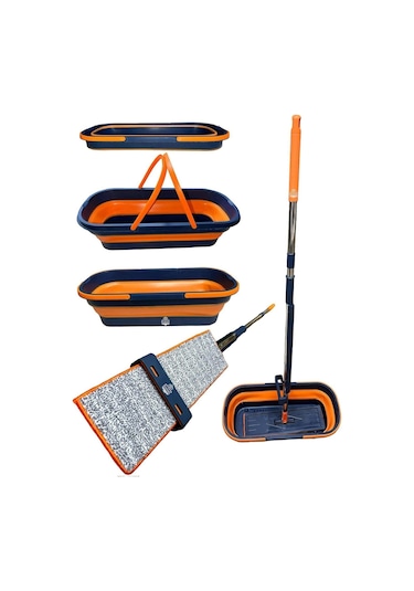 Mop Ve Kova Kendinden Sıkmalı 2 Ürün Bir Arada