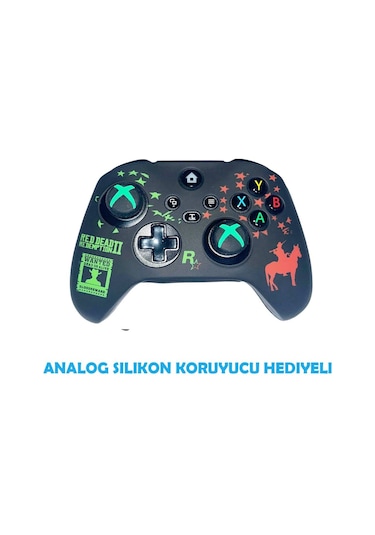 Xbox Series S/series X Red Dead Redemption Koruyucu Silikon Kılıf + Analog Silikon Koruyucu