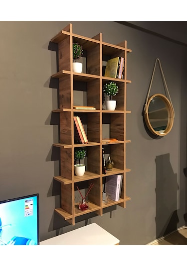 Kitaplık Kare Raf 1000 Atlantik Çam Atlantik Çam