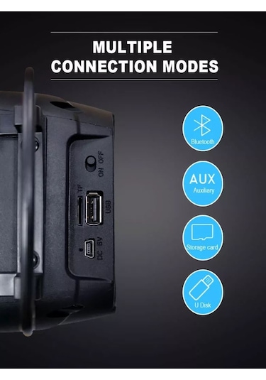 Kimiso KMS-1182 RGB Bluetooth Hoparlör