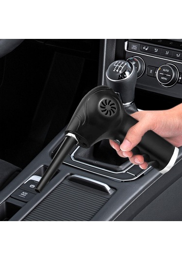 Suntek Elektrikli Mini Akülü Hava Silgi Araç Konsolu Siyah Siyah